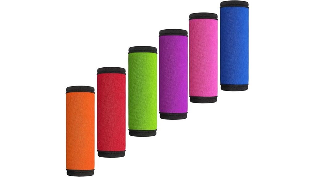 six pack neoprene handle wraps