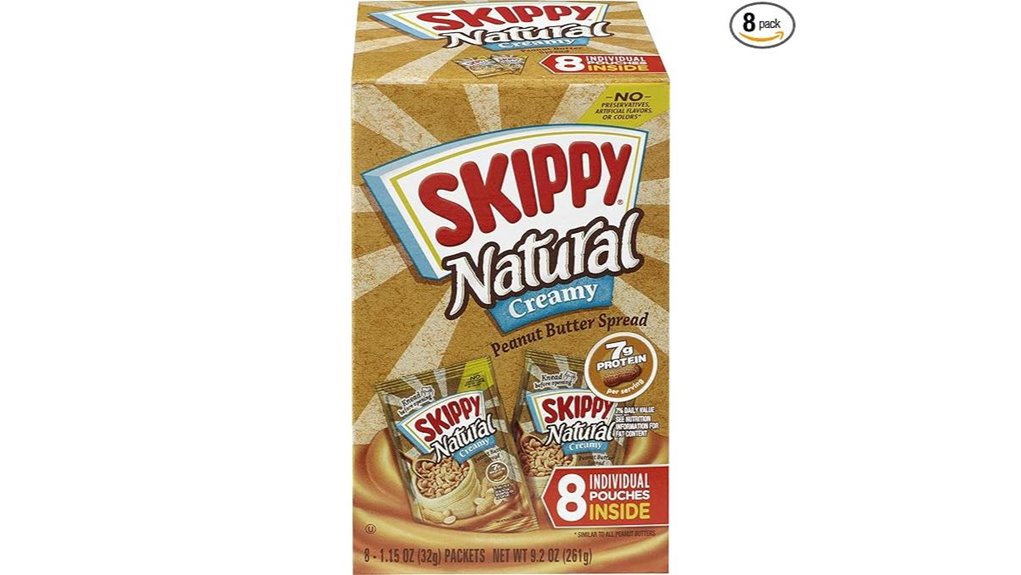 skippy creamy 8 pack squeeze