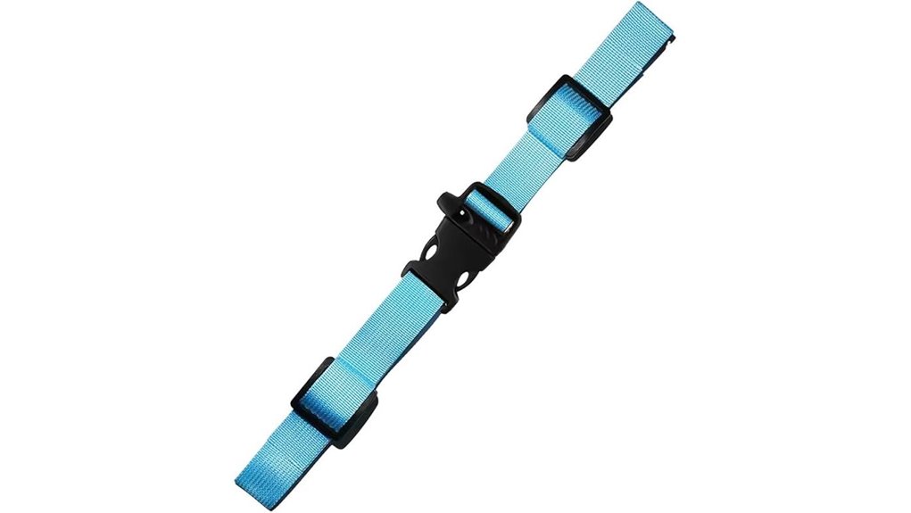 sky blue backpack strap