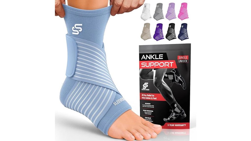 sleeve stars ankle brace