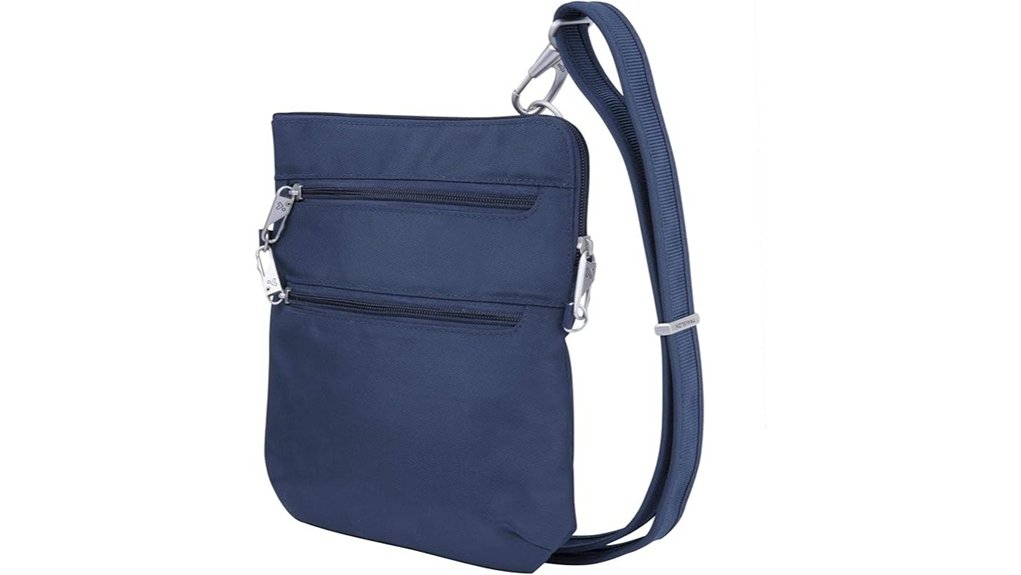slim anti theft crossbody