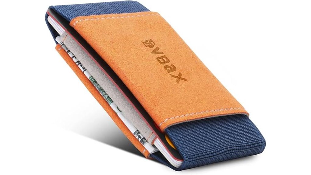 slim elastic 10 card wallet
