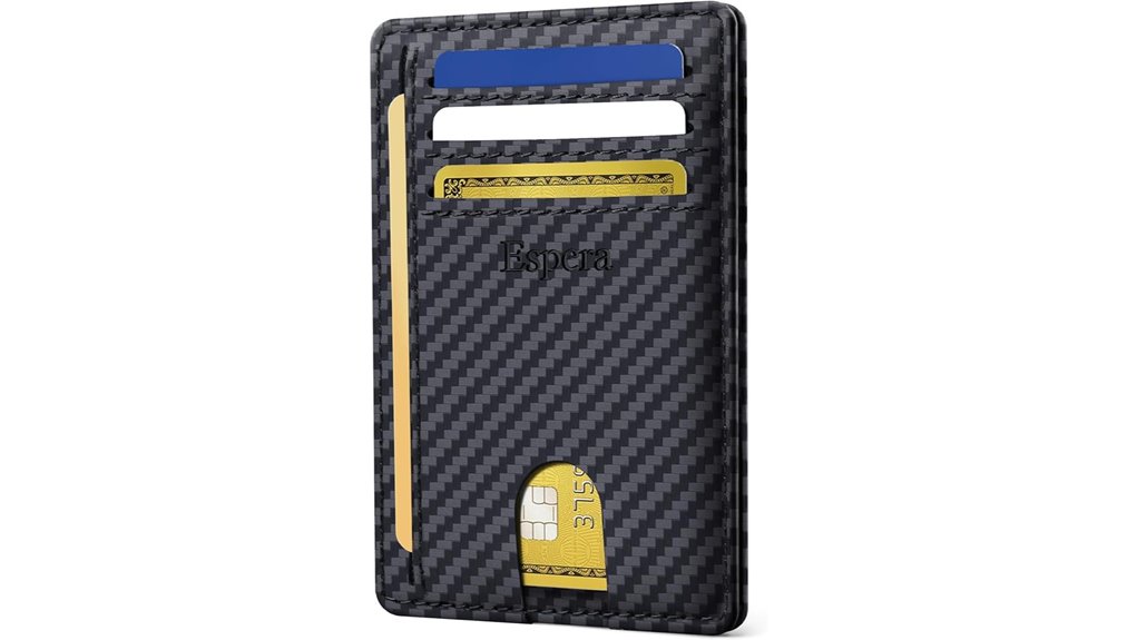 slim rfid front pocket