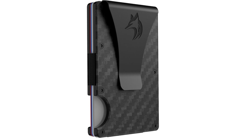 slim rfid wallet clip