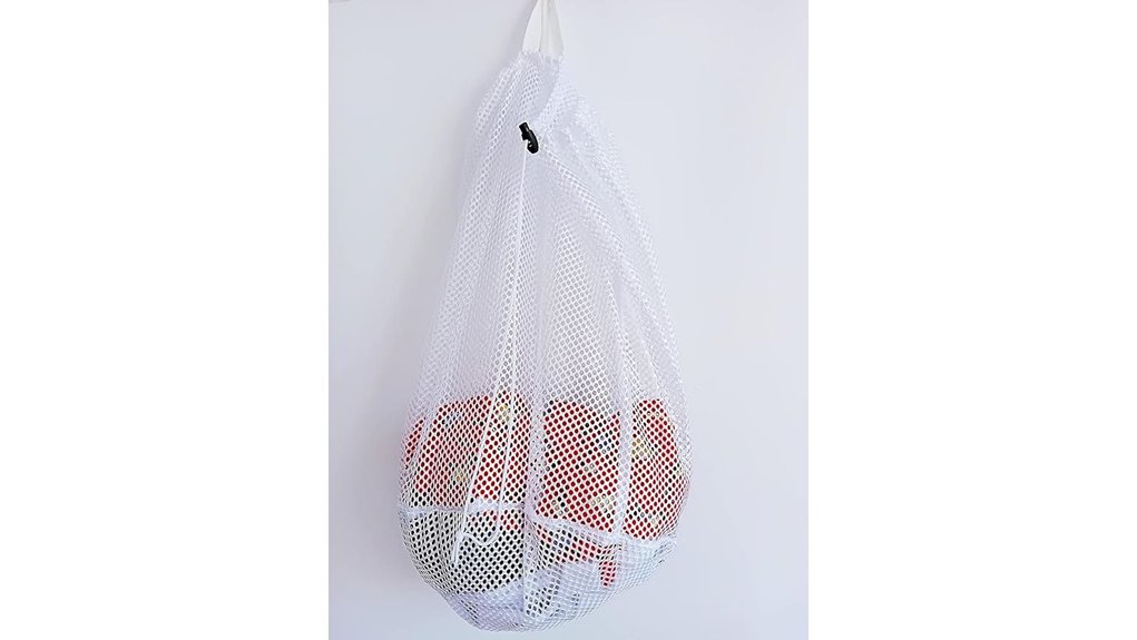 small mesh laundry bag