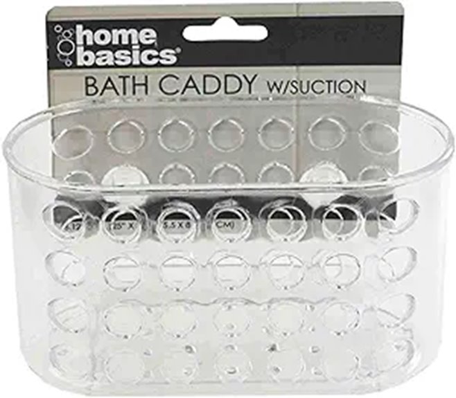 small suction shower caddy