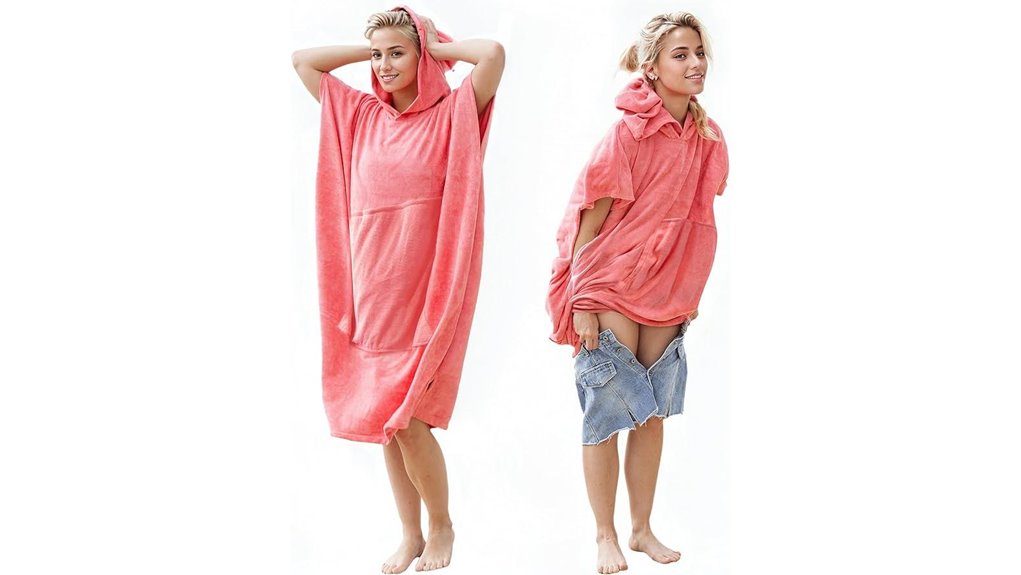solar surf poncho robe