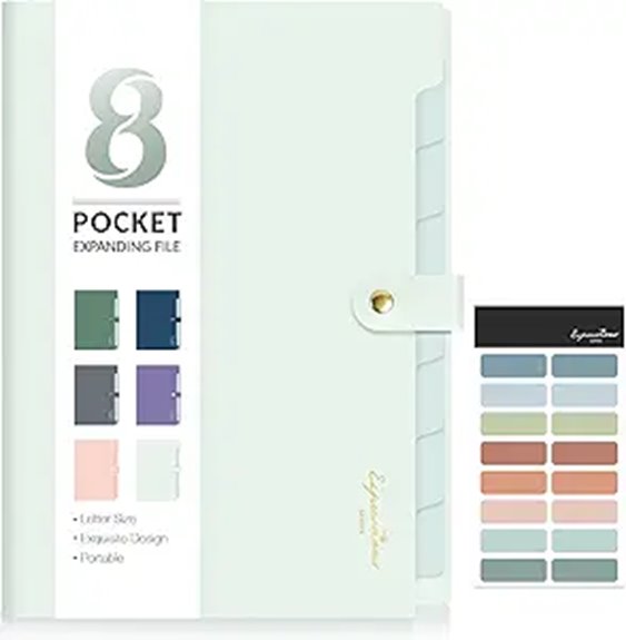 sooez accordion file organizer