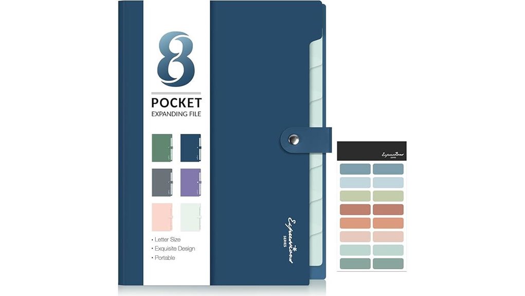 sooez elegant accordion organizer