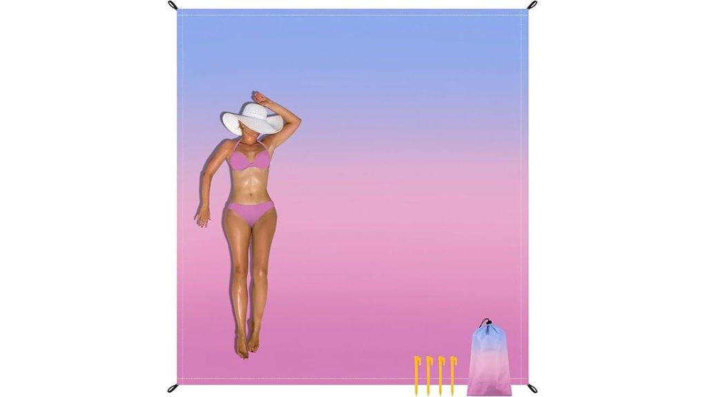 spacious 8 person waterproof blanket