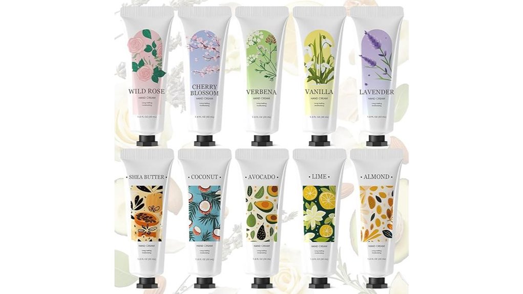spaluxetique 10 pack travel hand cream