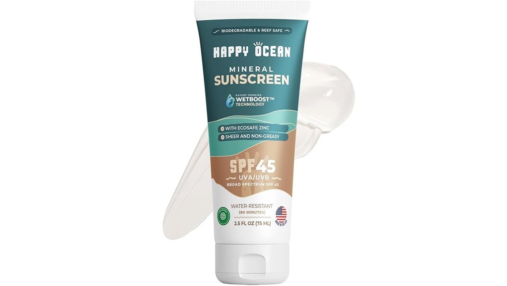 spf 45 reef safe mineral