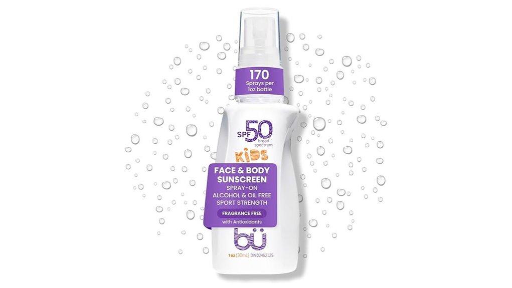 spf 50 travel sunscreen spray
