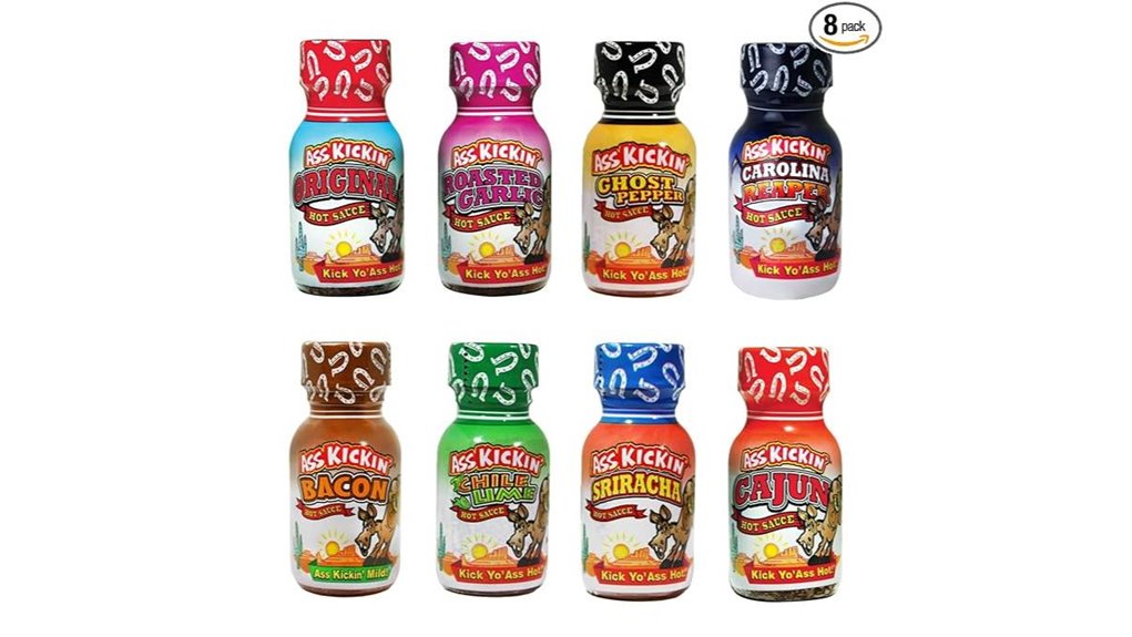 spicy 8 pack mini sauces