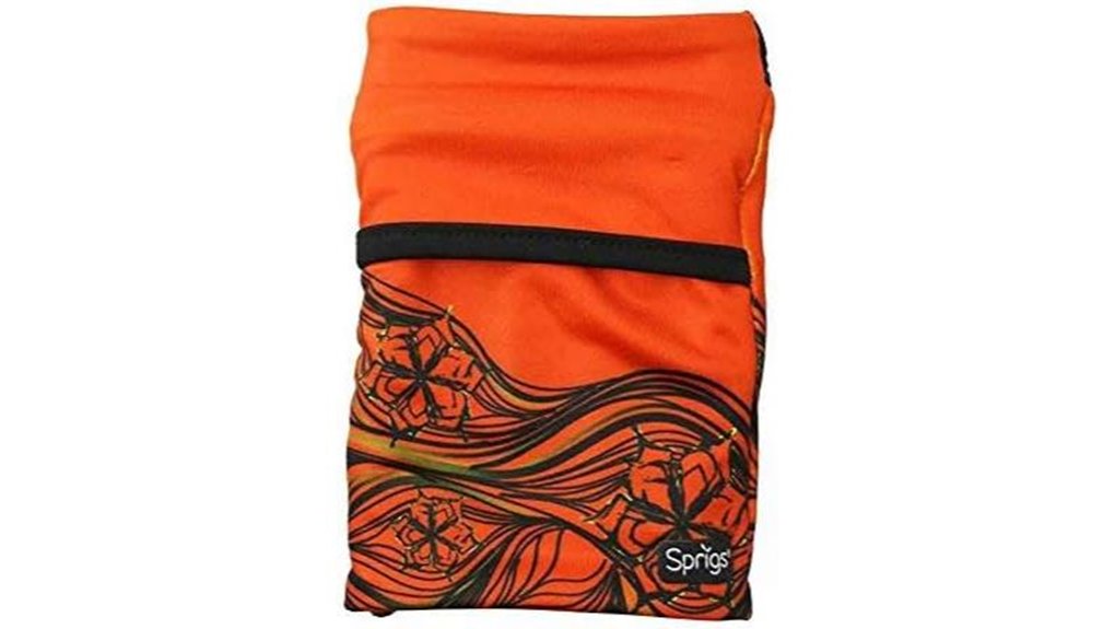 sprigs banjees orange wallet