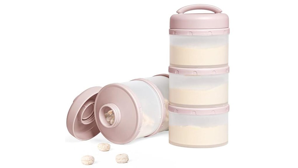 stackable milk dispenser 2 pack