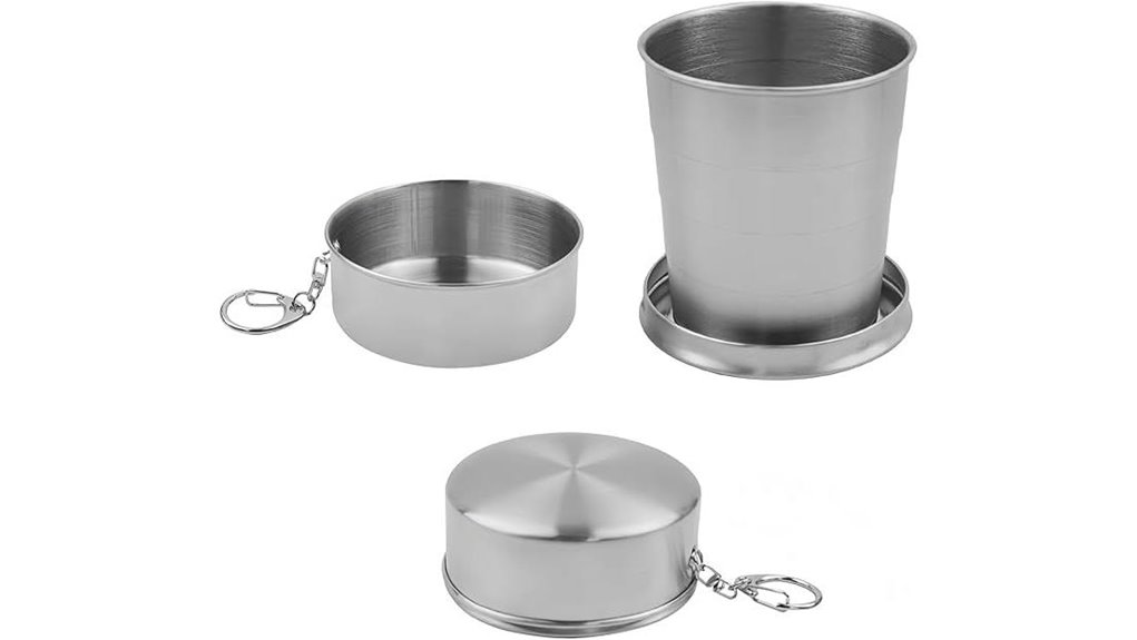 stainless collapsible 8 45oz mug