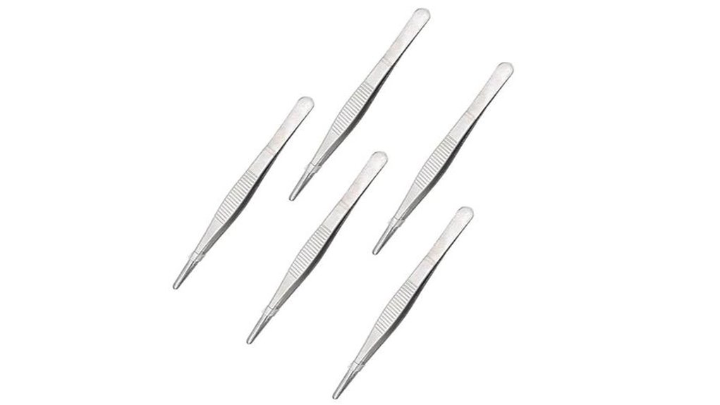 stainless steel tweezers forceps