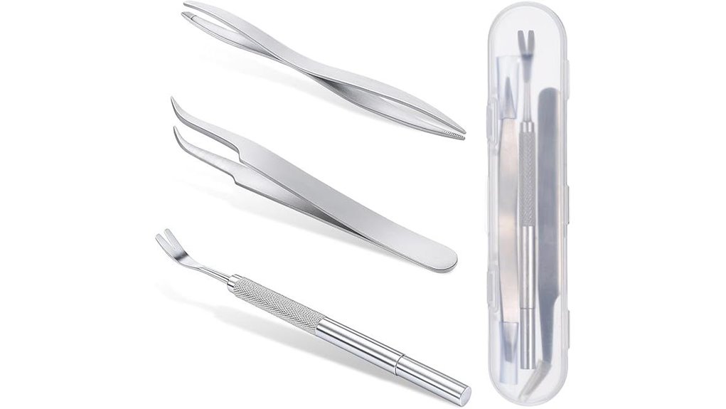 stainless tick remover kit