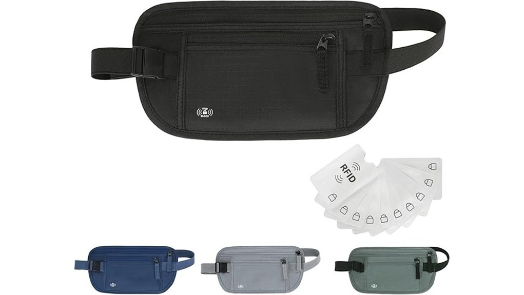 stealth rfid passport belt