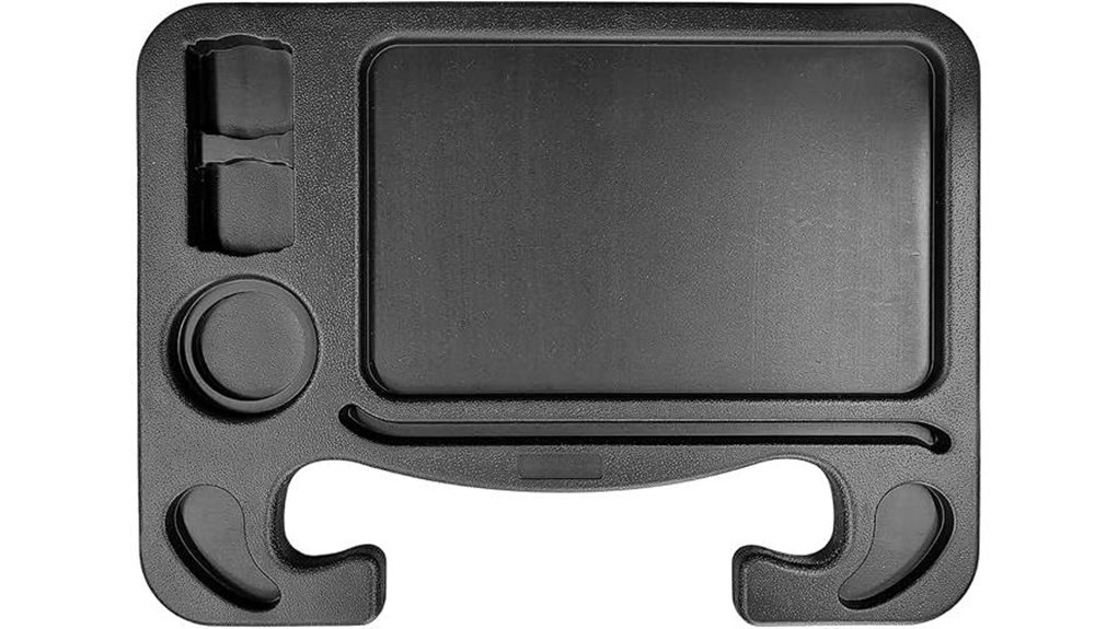 steering cup tablet tray