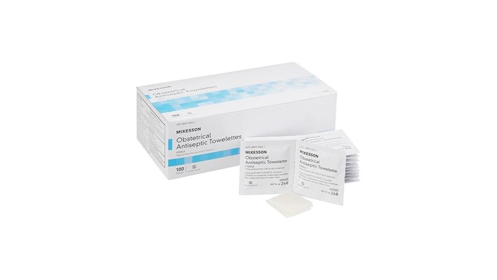 sterile obstetric antiseptic wipes