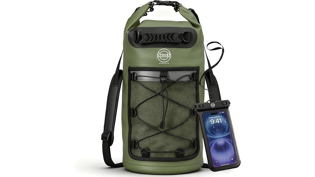 stover waterproof roll top bag