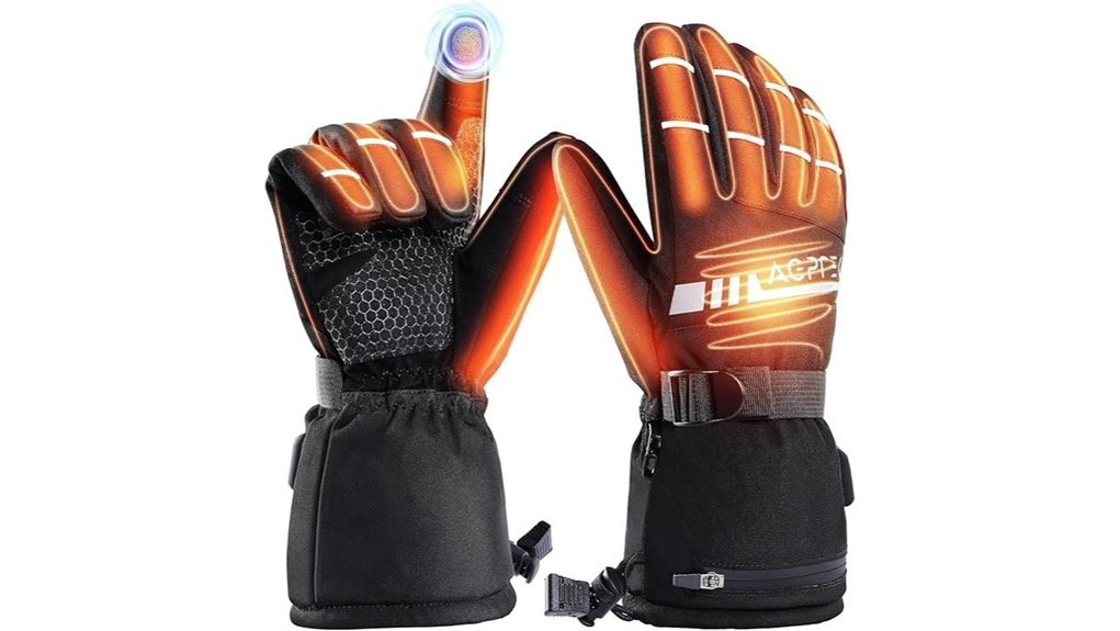 stylish 7 4v heated gloves