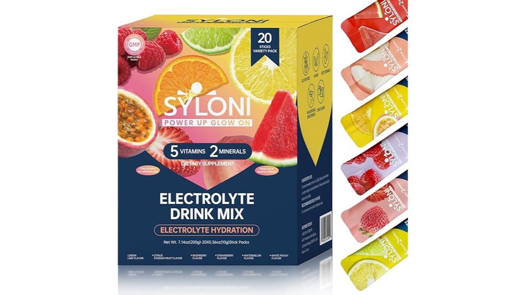 sugar free 20 stick electrolyte pack
