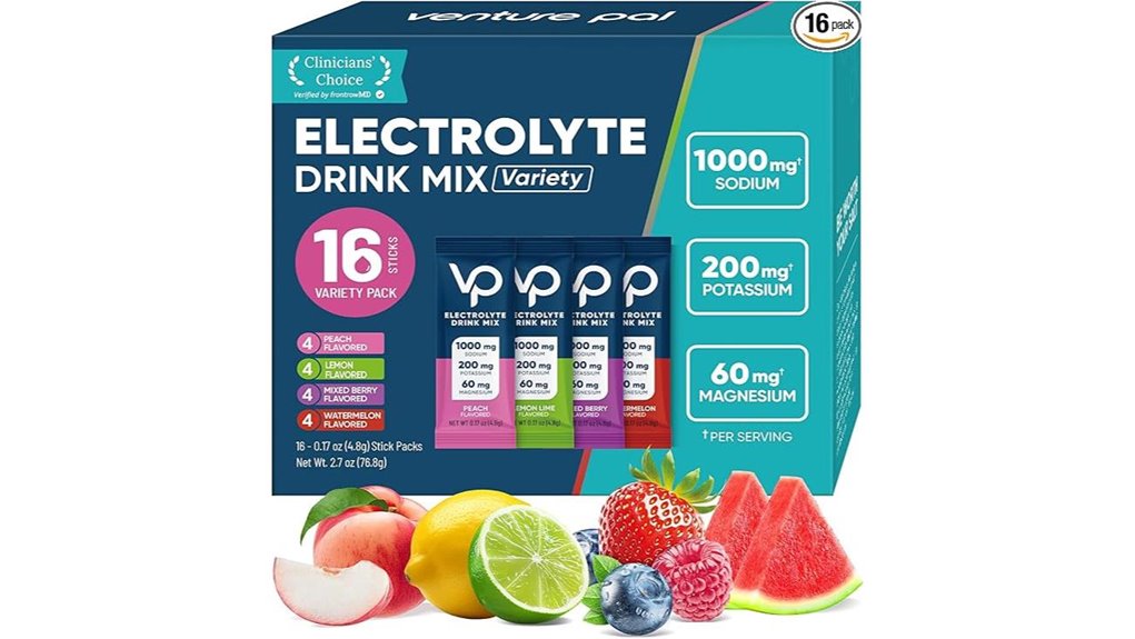 sugar free high sodium electrolyte packets