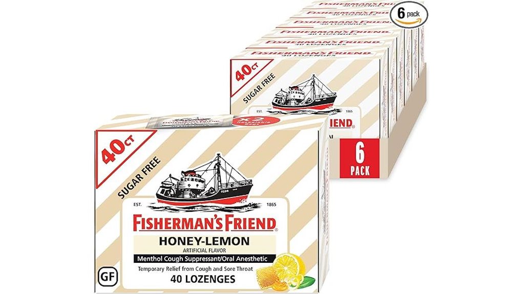 sugar free honey lemon lozenges
