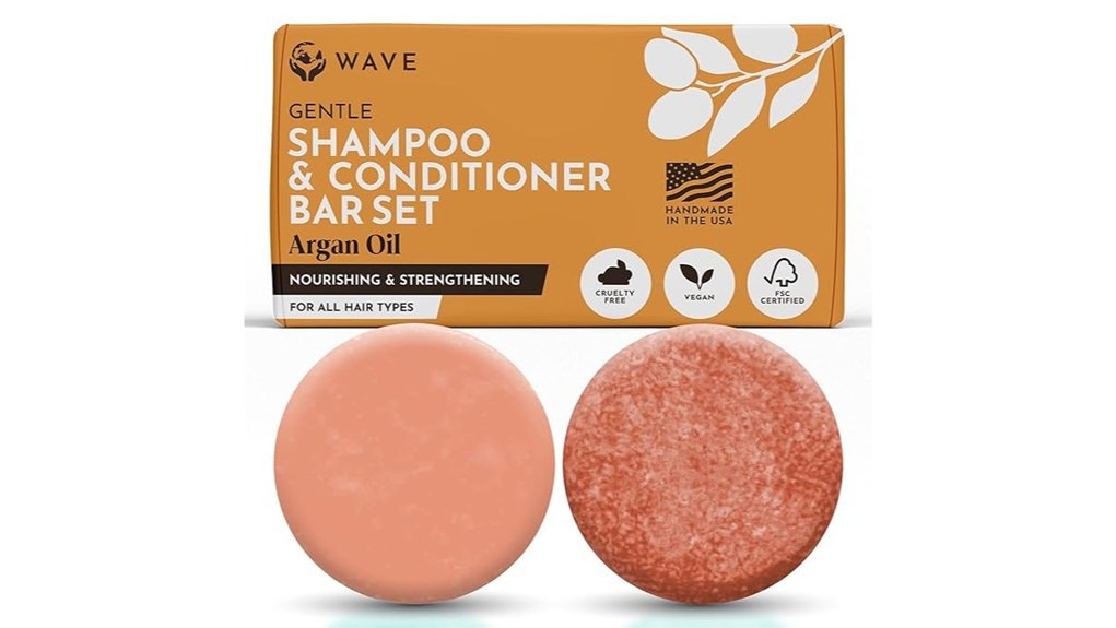 sulfate free argan bar set