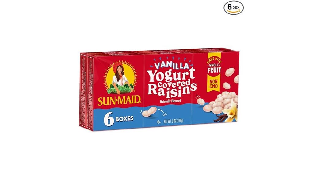 sun maid vanilla yogurt raisins