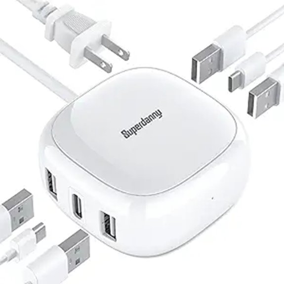 superdanny 6 port 40w charger