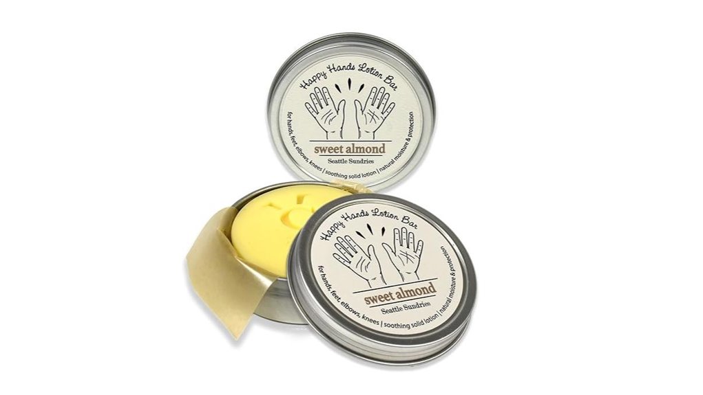 sweet almond beeswax bars