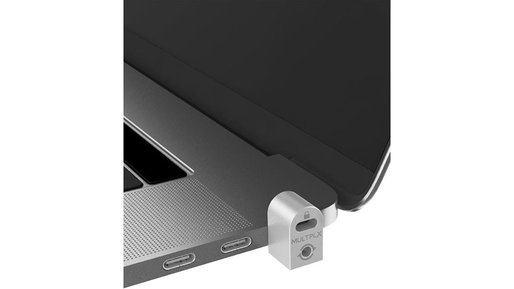 t shape universal laptop lock