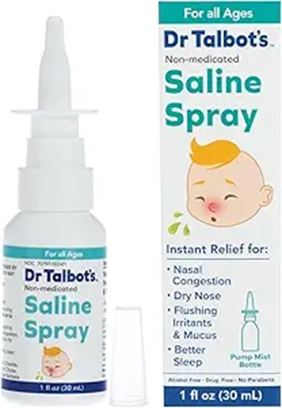 talbot baby saline spray