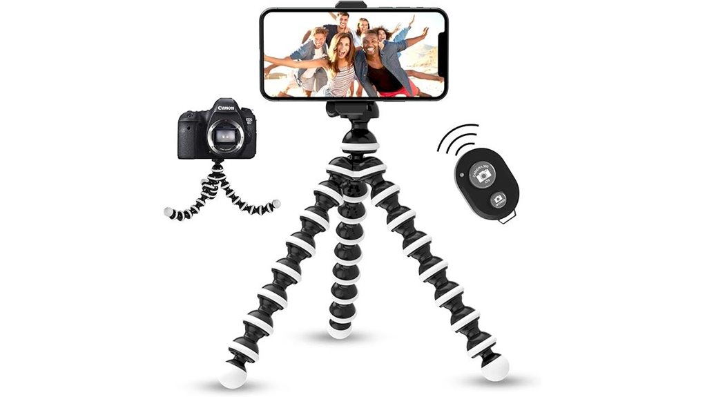 talk works dual phone tripod