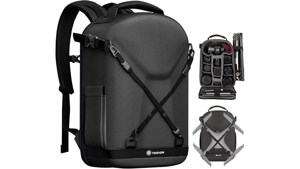 tarion hardshell camera backpack laptop