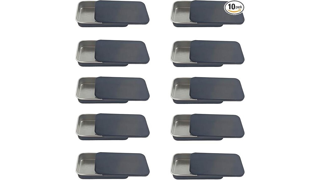 ten matte black slide tops