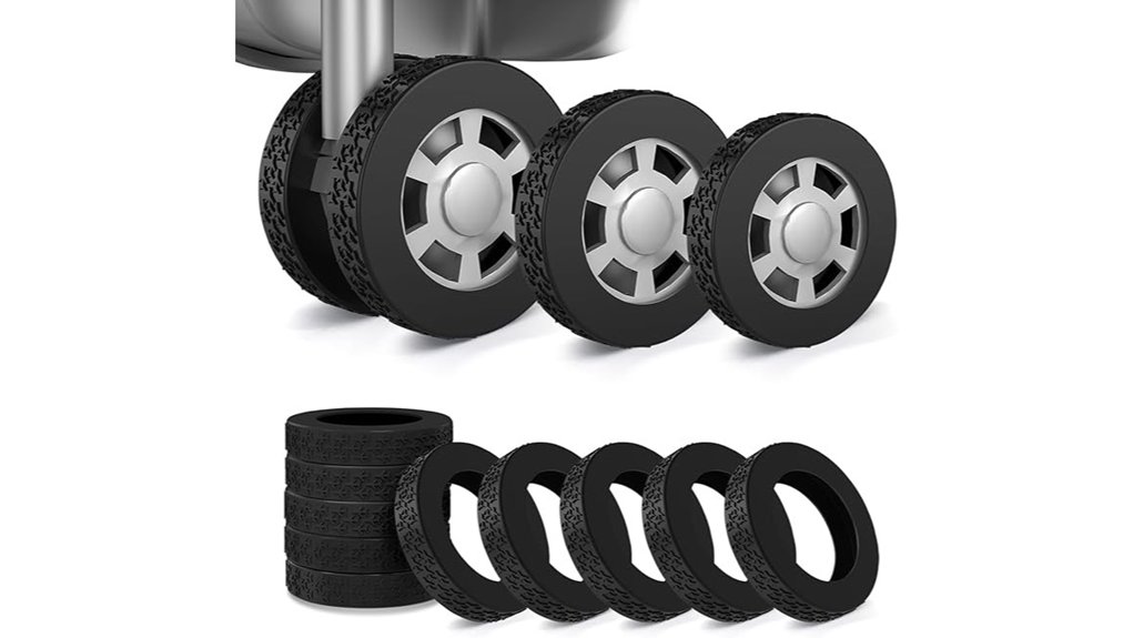 ten pack silent black covers