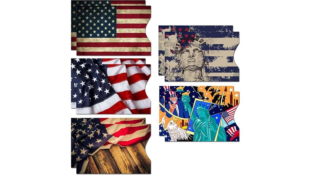 ten rfid side load sleeves