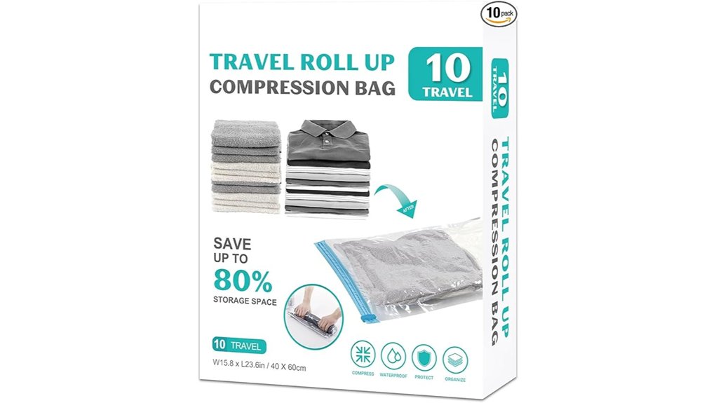 ten space saver vacuum bags