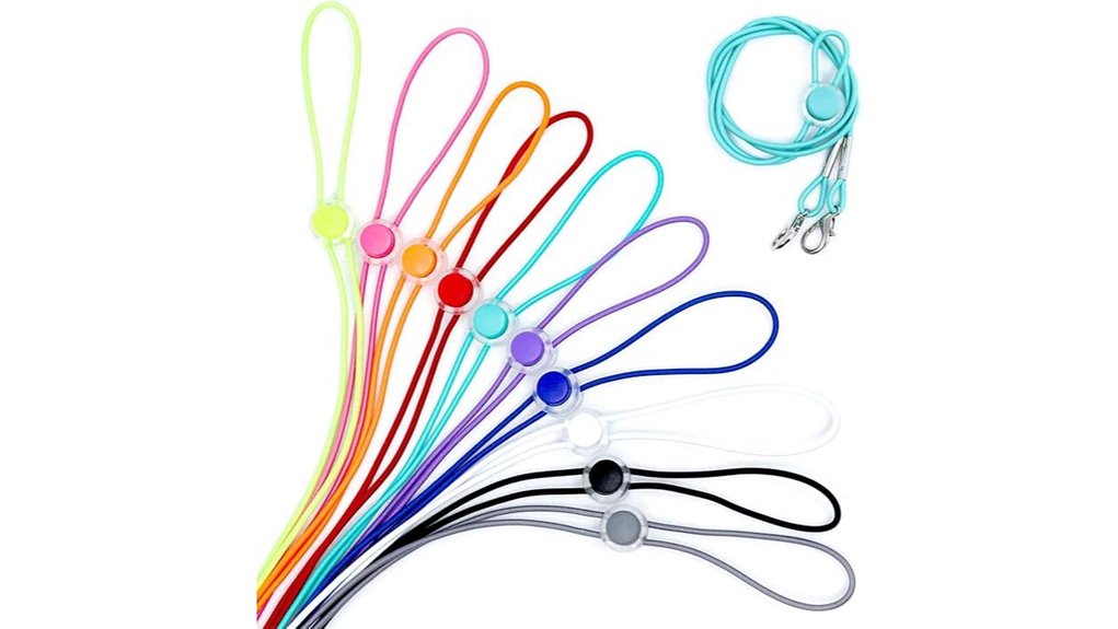 ten unisex elastic lanyard