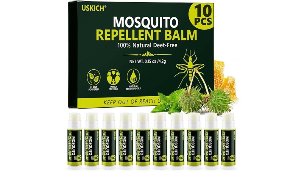 ten unit natural mosquito balm