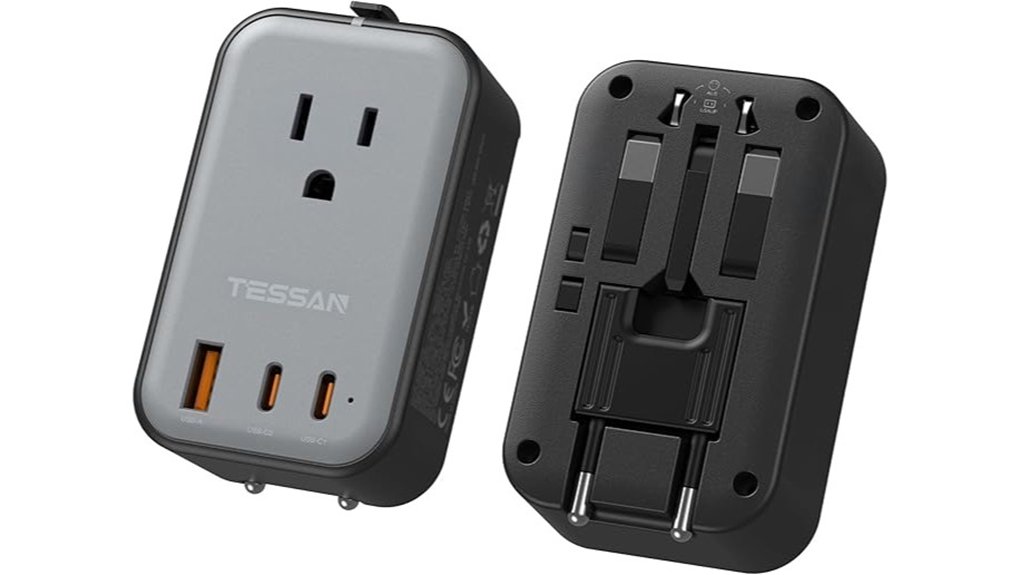 tessan dual usb c charger