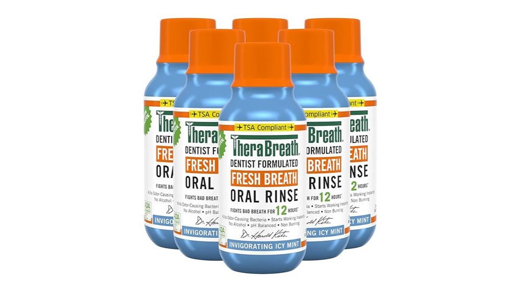 therabreath icy mint rinse