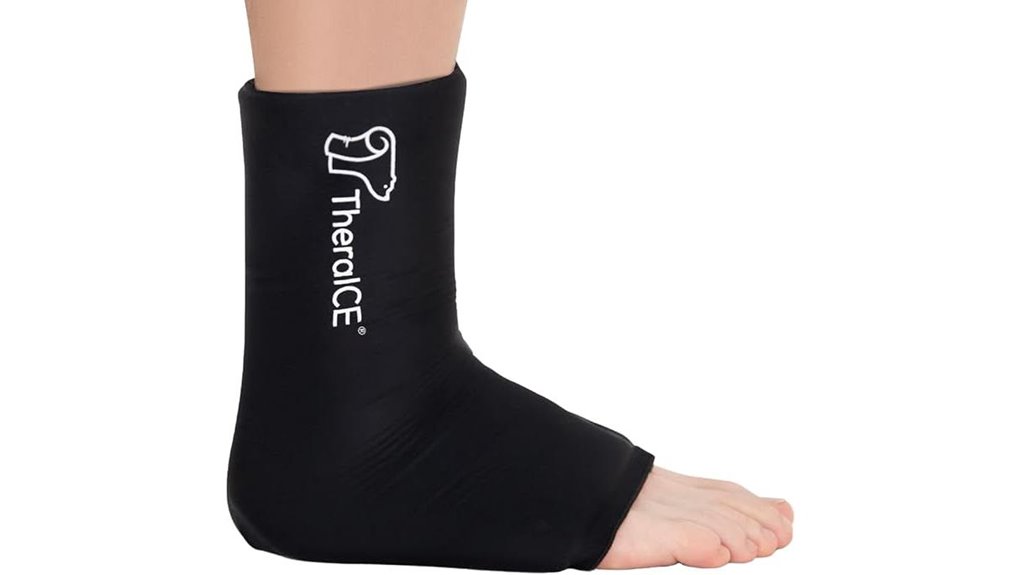 theraice ankle swelling wrap