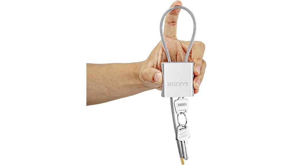 three key adjustable padlock