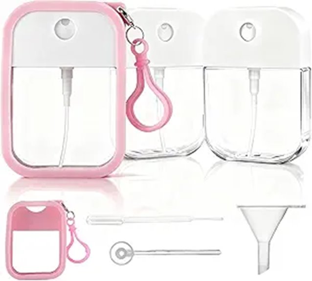 three pack tsa leakproof bottles